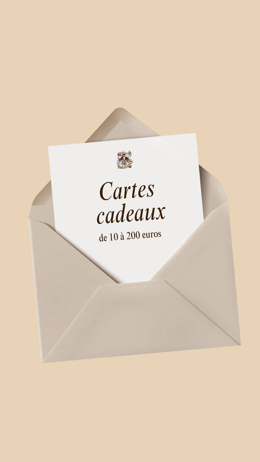 Cartes cadeaux
